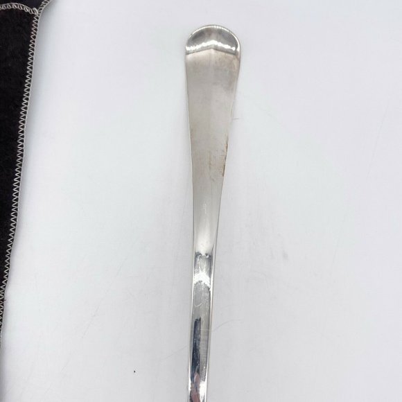 Gerity Georgian Silver Plate Serving Ladle Spoon G48 Cloth Bag Tag 12.5” - Picture 3 of 12